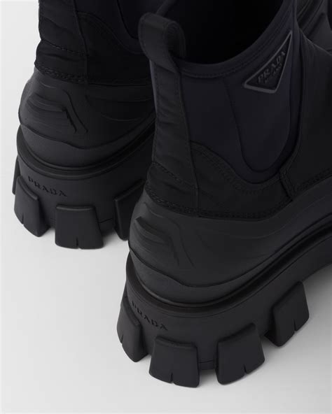 prada monolith boots dhgate|monolith gabardine boots.